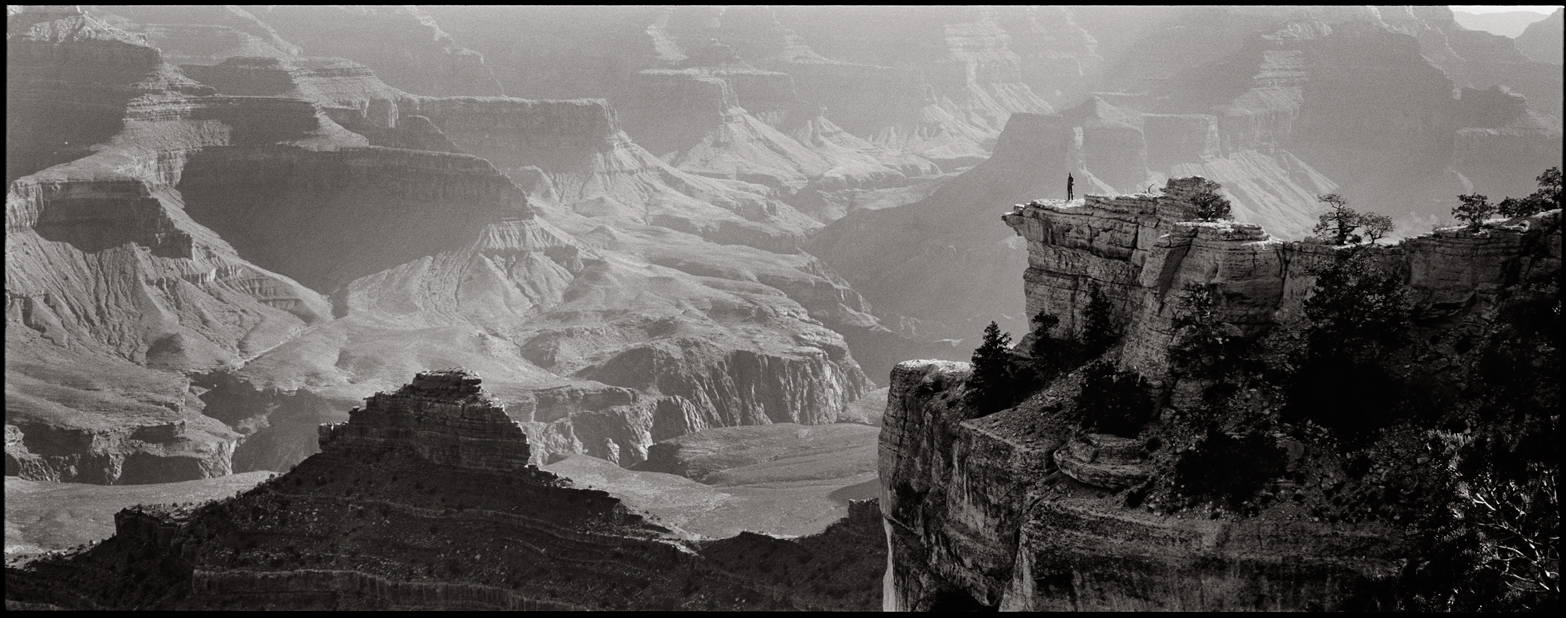 A Grand Canyon vistor
