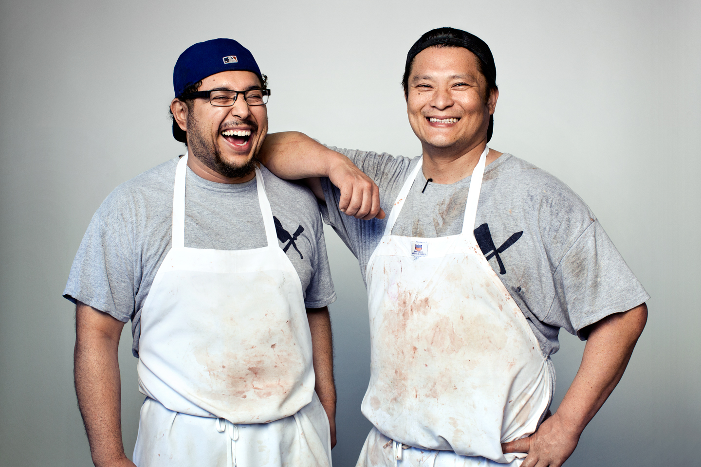 Pablo Garcia and Eddy Shin